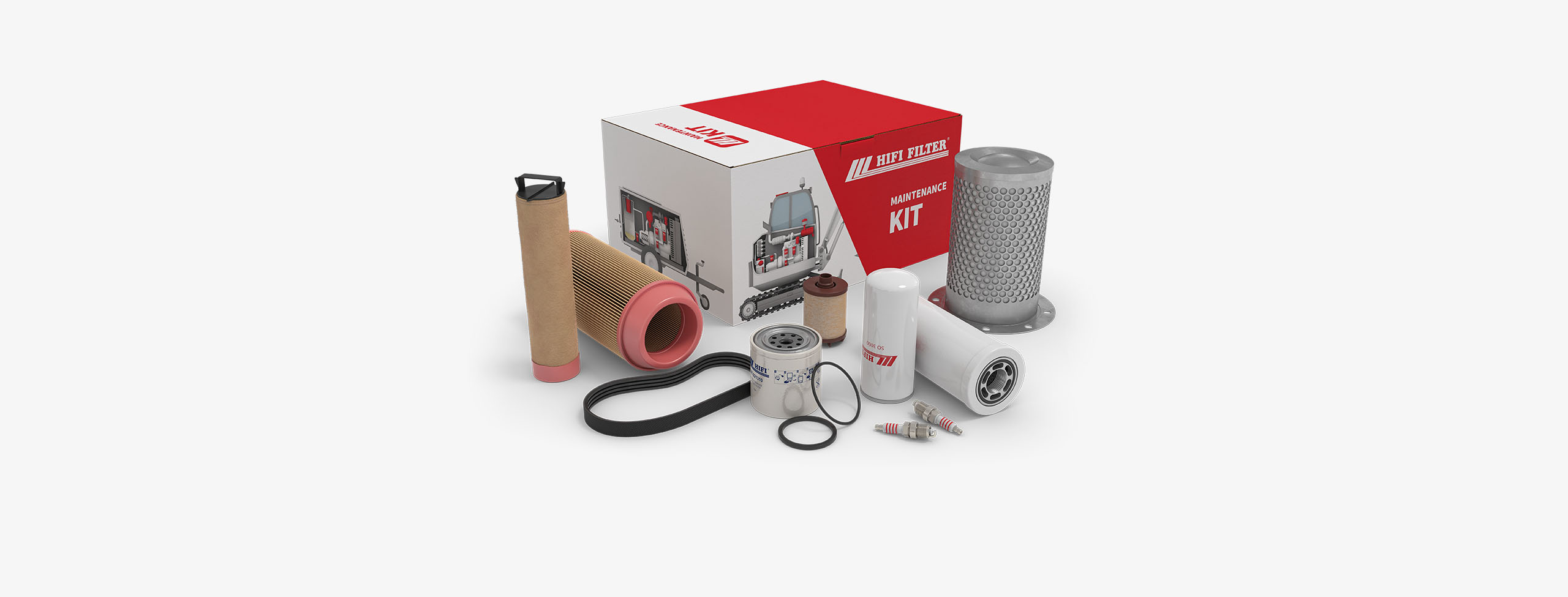 Filtration,Kit de filtres à huile pour climatisation,carburant et